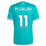 Nogometni Dresovi Liverpool M.Salah 11 Dječji Treći 2025-26 Kratkih Rukava
